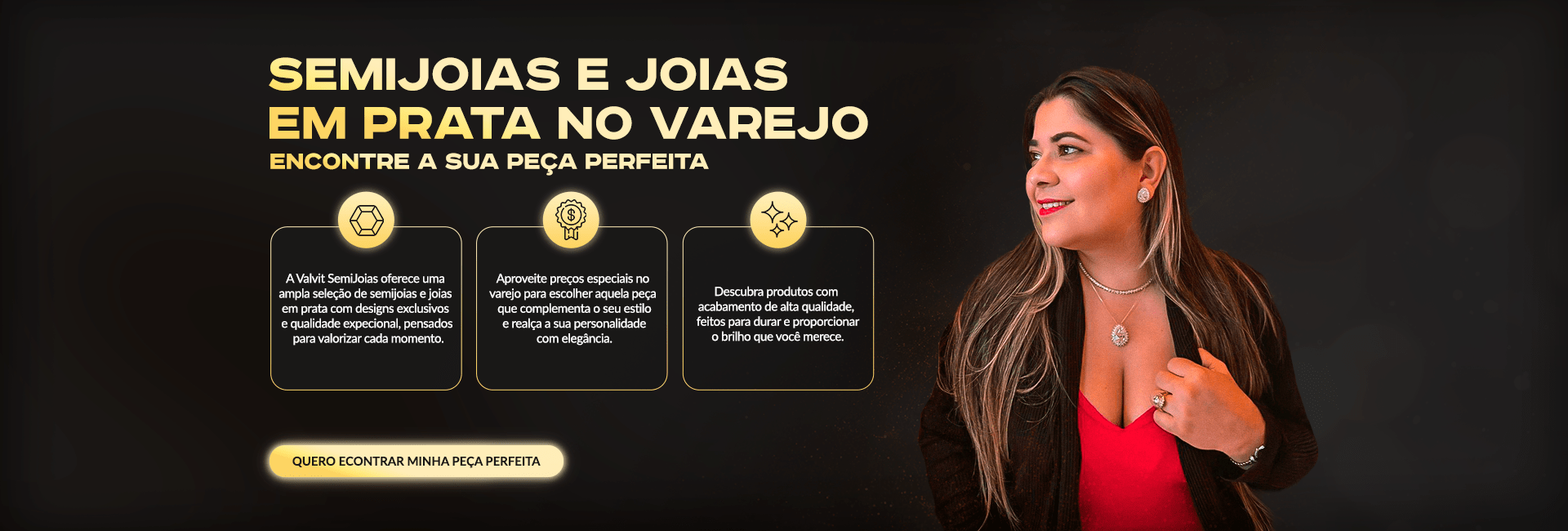 Banner de destaques da modalidade de vendas da empresa